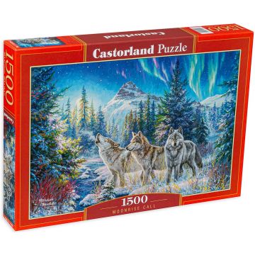 Puzzle Castorland din 1500 de piese - La lumina lunii