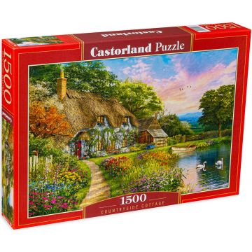 Puzzle Castorland din 1500 de piese - Villa by the River