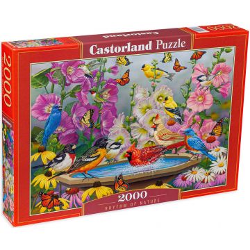 Puzzle Castorland din 2000 de pieces - Ritmul naturii