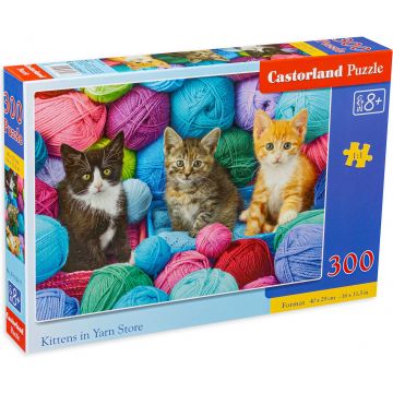 Puzzle Castorland din 300 de piese - Pisicuțe