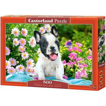 Puzzle Castorland din 500 de piese - Catelul in gradina