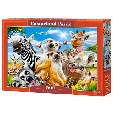 Puzzle Castorland din 500 de piese - Selfie african