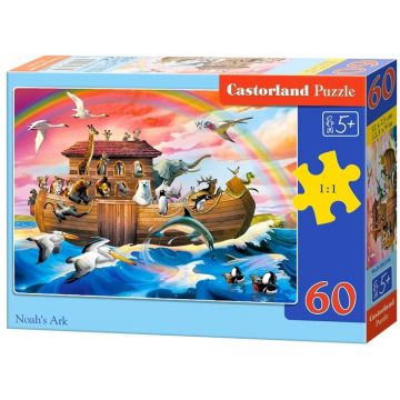Puzzle Castorland din 60 de piese - Arca lui Noe