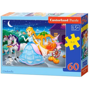 Puzzle Castorland din 60 de piese - Cinderella