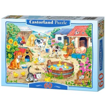 Puzzle Castorland din 60 de piese - Farm