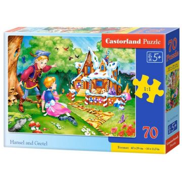 Puzzle Castorland din 70 de piese - Hansel si Gretel