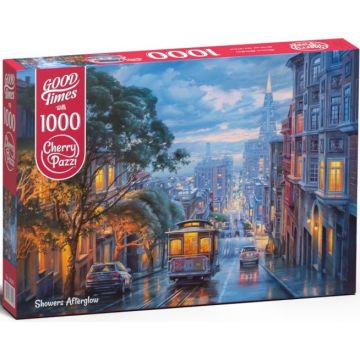 Puzzle Cherry Pazzi din 1000 de piese - Rain Glitter