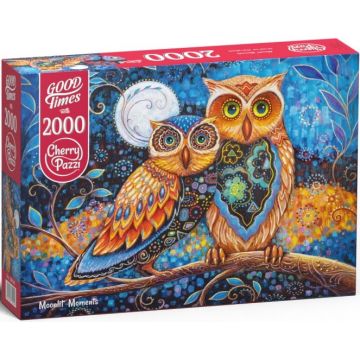 Puzzle Cherry Pazzi din 2000 de piese - Momente de lună