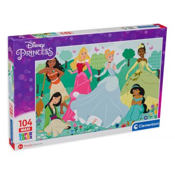 Puzzle Clementoni din 104 de maxi piese - Printese