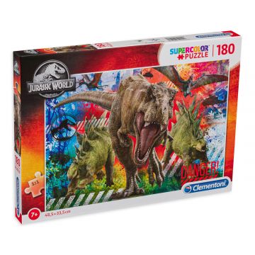 Puzzle Clementoni din 180 de piese - Jurassic World