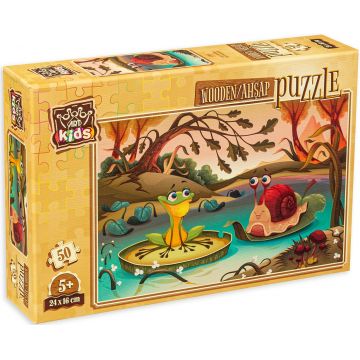Puzzle din lemn Art Puzzle din 50 de piese - Prieteni din pădure