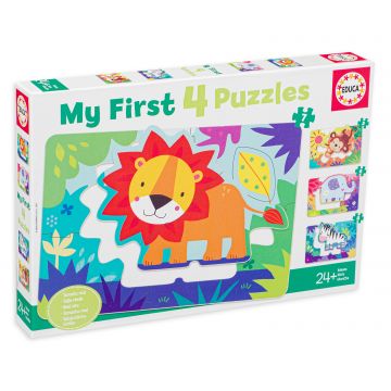 Puzzle Educa 4 in 1- Animais