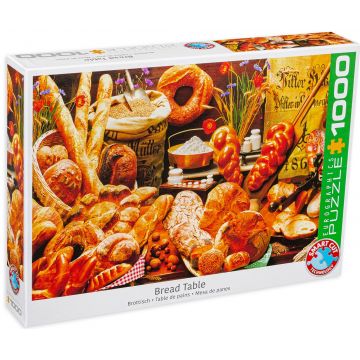 Puzzle Eurographics din 1000 de piese - Bread Table