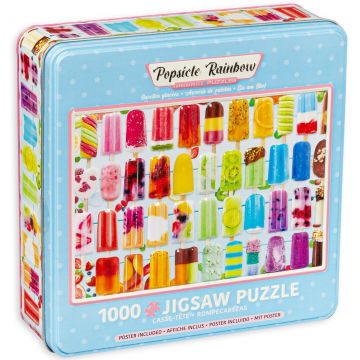 Puzzle Eurographics din 1000 de piese - Popsicle Rainbow