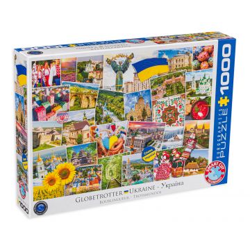 Puzzle Eurographics din 1000 de piese - Ucraina