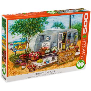Puzzle Eurographics din 500 XXL de piese - Honey for Sale