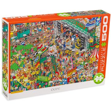 Puzzle Eurographics din 500 XXL de piese - Oops