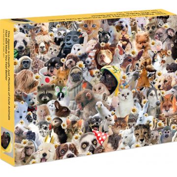 Puzzle Galison din 500 de piese - Animale dragalase