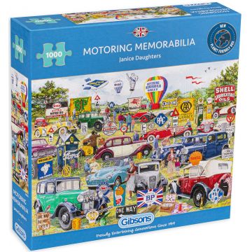 Puzzle Gibsons din 1000 de piese - Eveniment auto