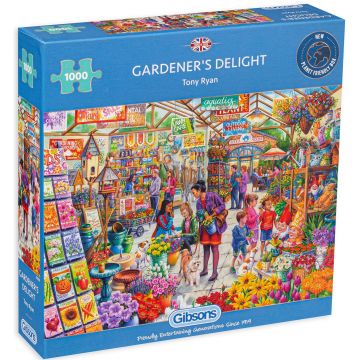 Puzzle Gibsons din 1000 de piese - Florarie