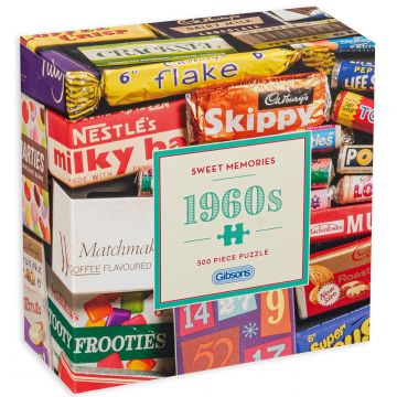 Puzzle Gibsons din 500 de piese - Amintiri frumoase din 1960