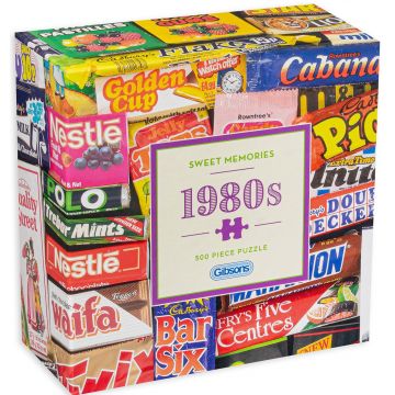 Puzzle Gibsons din 500 de piese - Amintiri frumoase din 1980