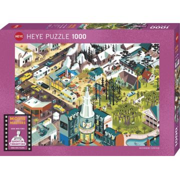 Puzzle Heye din 1000 de piese - Clérisse Tarantino Films