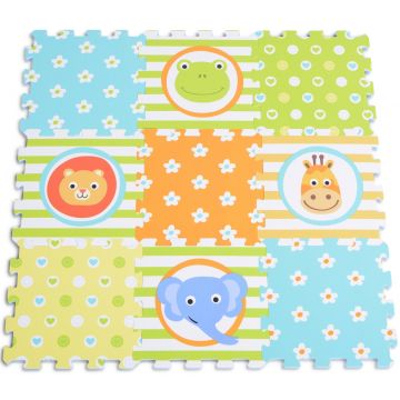 Puzzle moale pentru podea Moni, 9 piese