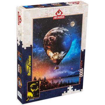 Puzzle neon Art Puzzle din 1000 de piese - O călătorie