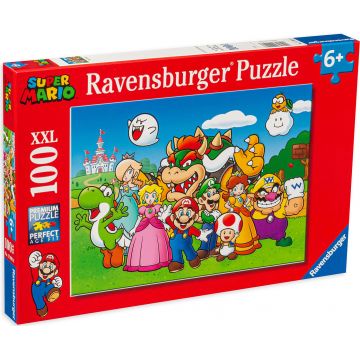 Puzzle Ravensburger din 100 XXL de piese - Super Mario