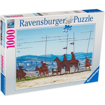 Puzzle Ravensburger din 1000 de piese - Calareti