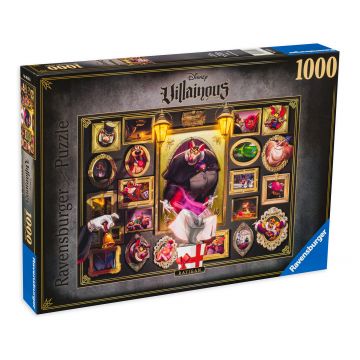 Puzzle Ravensburger din 1000 de piese - Disney Villain: Ratigan