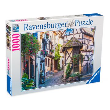 Puzzle Ravensburger din 1000 de piese - French Moments in Alsace