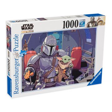Puzzle Ravensburger din 1000 de piese - Mandalorianul