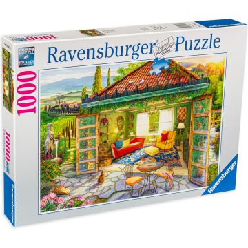 Puzzle Ravensburger din 1000 de piese - Oasis in Toscana