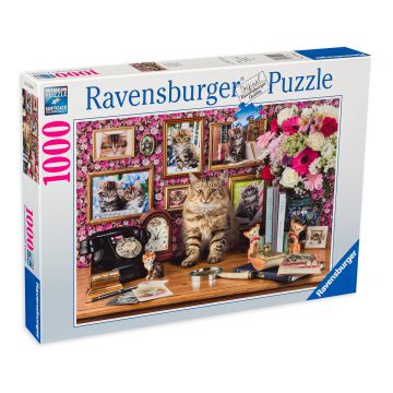 Puzzle Ravensburger din 1000 de piese - Pisicuta mea draguta