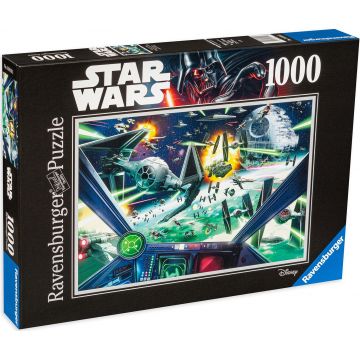 Puzzle Ravensburger din 1000 de piese - Razboiul Stelelor
