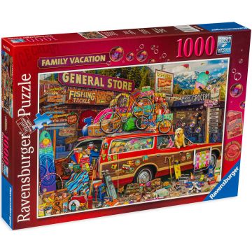 Puzzle Ravensburger din 1000 de piese - Vacanta in familie
