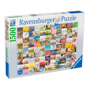 Puzzle Ravensburger din 1500 de piese - Biciclete