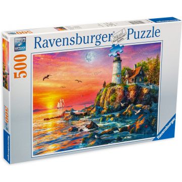 Puzzle Ravensburger din 500 de piese - Farul