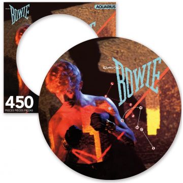 Puzzle rotund Aquarius din 450 de piese - David Bowie