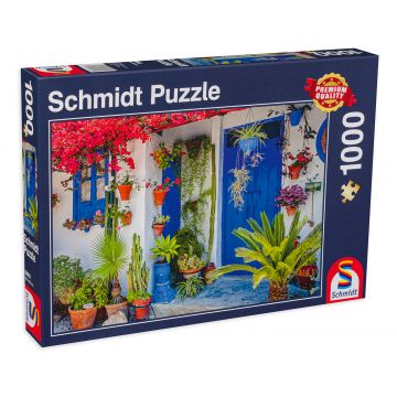 Puzzle Schmidt din 1000 de piese - Clădire mediteraneeană