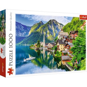Puzzle Trefl din 1000 de piese - Hallstatt, Austria