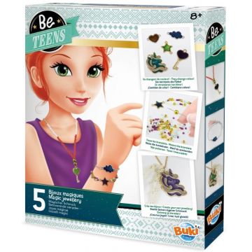 Set creativ Buki Be Teens - Confectioneaza-ti singur bijuterii magice