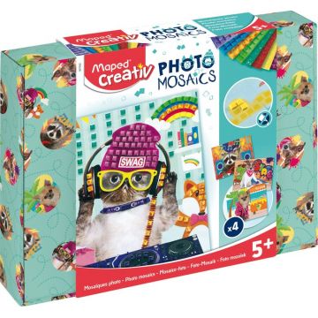 Set creativ foto mozaic  Maped Creativ - Animalute