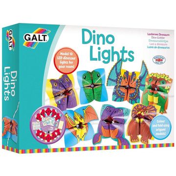 Set creativ Galt - Lampă DIY, dinozauri