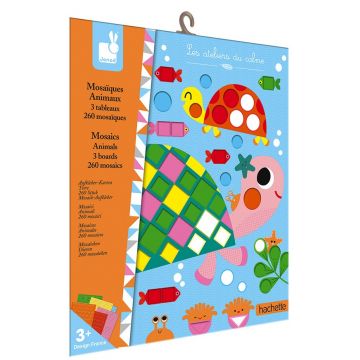 Set creativ Janod - Mozaic cu animale