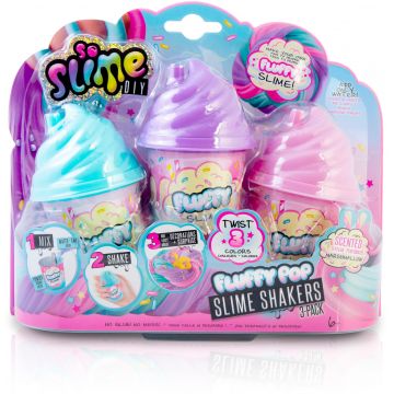 Canal Toys - So Slime, Fluffy Slime Shaker, 3 culori