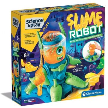Clementoni Science & Play Creative Set - Faceți un robot dintr-un slime