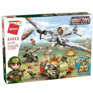 Constructor Qman - aerian, bombardament aerian, 557 piese